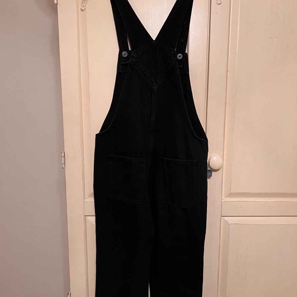 Old navy BNWOT girls full overalls • true black • size 14-16 • blue also avail